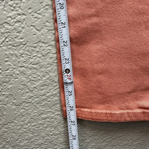Gloria Vanderbilt Amanda Women's Straight Stretch Jeans Size Petites 6 Salmon - Picture 11 of 13